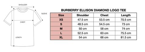 burberry shirt sizing